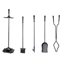 5 Piece Pietr Fireplace Tool Set